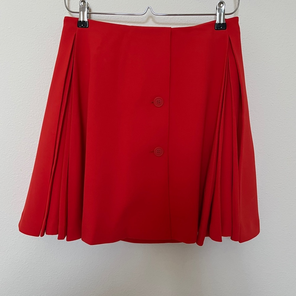 Alexander Wang High Waist Mini skirt in red